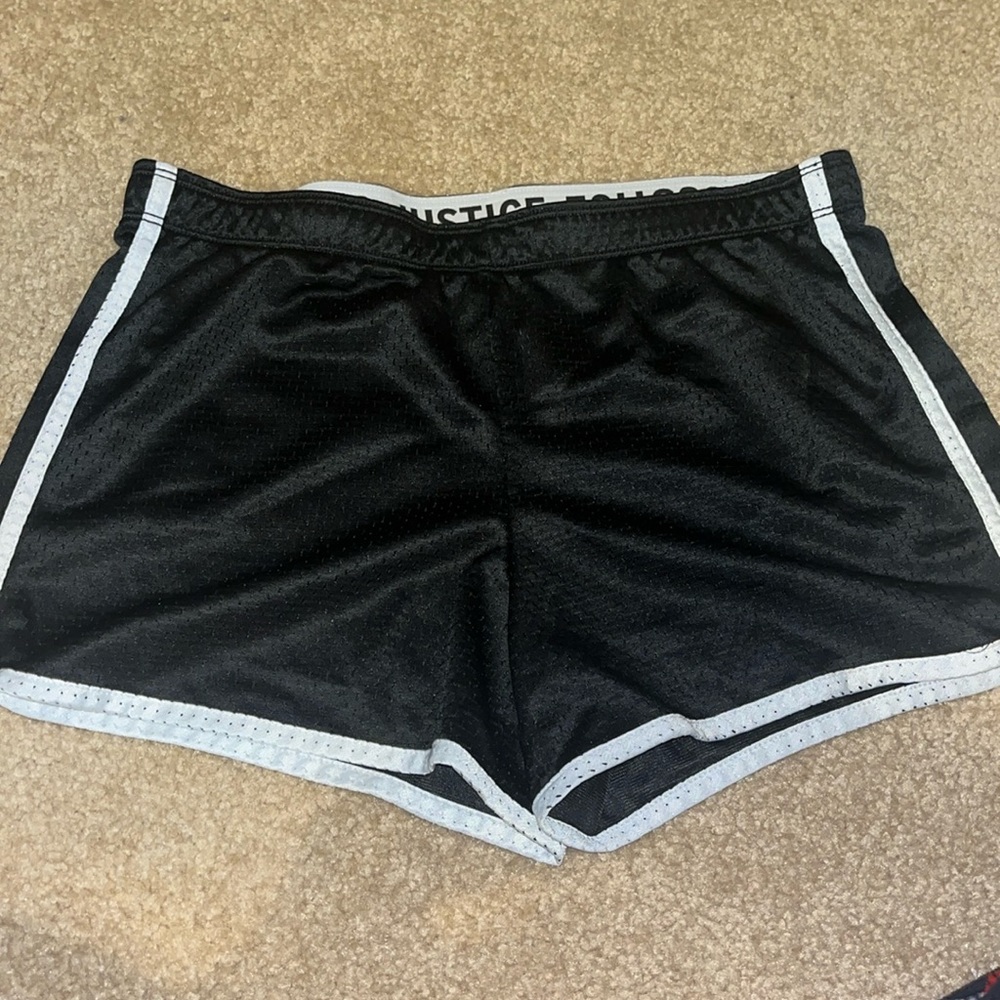 Justice Jersey Material Shorts